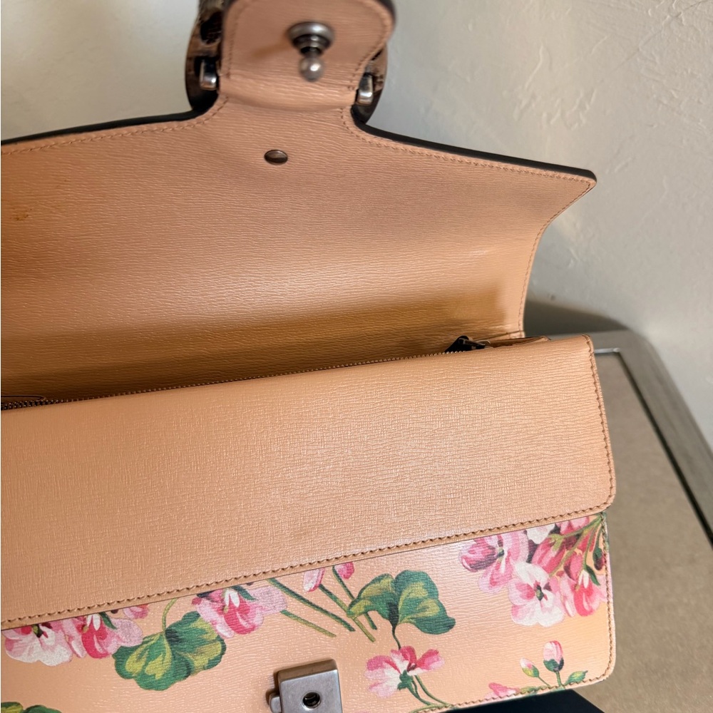 Gucci Medium Dionysus Blooms Leather Shoulder Bag - Picture 4 of 12